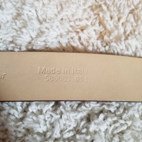 Banana Republic Leather Snakeskin Belt XS - Picture 8 of 9